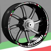 Cerchione del motociclo Adesivo Decal Stripe Accessori Italia Per Benelli TNT1130 TNT300 tnt600 Leoncino TRK502C TRK50 TRK520 302S