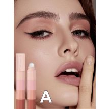 Dragon Ranee Eyeshadow Pencil 4 Colors/Set Waterproof Non-Smudge Highlighter Stick Pearlescent Matte Silkworm Lazy Eye Makeup