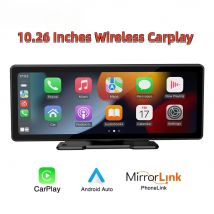 Bayerley B5303 Universal 10,26 Zoll Bildschirm Autoradio Multimedia WIFI Videoplayer Drahtloses Carplay mit KameraBildschirm MP5 1600x600
