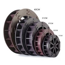 DIY Garten Kunststoff Wasser Rad 17CM 22CM 27CM 31CM 40CM China Fengshui Rad Mit Welle Steingarten fließende Wasser Antrieb Landschaft