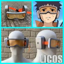 Uchiha Obito Kindheit Cosplay Brille Brille Anime Prop Zubehör Halloween