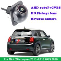 Telecamera posteriore HD per Mini f56 cooper 2011 2012 2013 2014 2015 2016 2017 2018 2019 2020 Telecamera di parcheggio di backup per auto Visione notturna