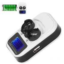 LCD-Knopfbatterie-Ladegerät für LIR 2016 2025 2032 ML2016 2025 2032 Knopfzellenbatterie USB-Multifunktions-Ladezubehör