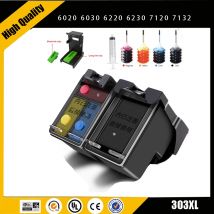 Einks hop 303xl tinten patrone kompatibel für hp 303 hp303 hp303xl neid foto 6220 6222 6230 6232 6252 6255 6234 7130 7134 7830