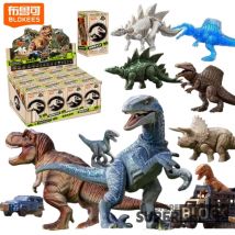 In Spot BLOKEES Building Block Man Nature Collection-Jurassic World Dinosaurs Model Toy Action Figure Collection Gift