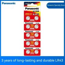 10 Stück ~ 100 Stück für Panasonic LR43 Spielzeuglampe AG13 Knopfbatterie