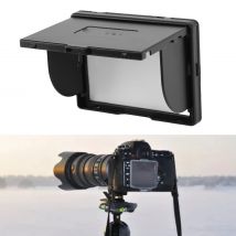 3 In LCD Screen Hood Fit for A7 A7S A7M2 A7R2 A7M3 A9 Cameras Foldable Camera LCD Screen Protector Sun Shade Cover