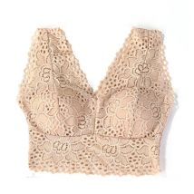 New Sexy Women Ladies Sexy Lace Women Tank Top Bra Sexy Lace Floral Cami Bralette Crochet Vest Crop Top