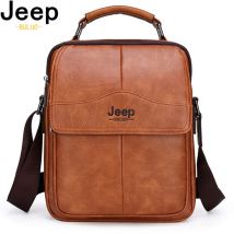 JEEPBULUO Neue Männer Umhängetasche Schulter Taschen Multi-funktion Männer Handtaschen Große Kapazität Split Leder Tasche Für Mann Umhängetasche