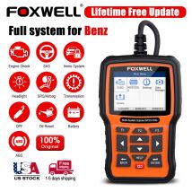 FOXWELL NT510 Elite OBD2-Scanner Alle Systeme SAS DPF BRT 30+ Reset Bidirektionaler Testcodeleser Auto-Auto-Diagnosetool PK NT
