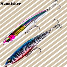 Magnisher Neuer sinkender Bleistift, 12 cm, 56,2 g, Weitwurf, Angelköder, harte Köder, Kunststoff, künstlicher Meeresangelköder