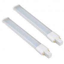 1pc LED PL G23 GX23 3W4W5W7W Lampadina Orizzontale Spina Laterale Ceil CFL PL-S 7W 9W 13W Lettura Lampada Da Tavolo Scrivania di Ricambio, Rimuovere Zavorra