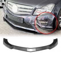 Frontstoßstange Spoiler Lip Splitter Kit für Mercedes Benz C-Klasse W204 S204 C204 C180 C200 C220 C250 C260 C300 AMG Linie 2011-2014