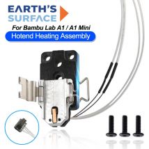 For Bambu Lab A1 A1 Mini Hotend Mounting Heating Assembly Heat Block Original 3D Printer Accessories for Bambu Lab A1 / A1 Mini