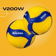 V200W V300W Volleyball Blue Yellow Size 5 High-end PU Hot Glue Volleyball for Teen and Adult Indoor Outdoor