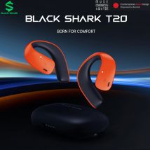 Auricolari wireless Black Shark T20, auricolari impermeabili Bluetooth 5.3 IPX67, auricolari stereo per bassi profondi con ganci per le orecchie