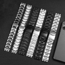 Metall Edelstahl Armband Armband Für Swatch YGS749G YCS Yas YGS IRONY Keramik Männer Frauen Uhr Kette Armband 17mm 19mm 21mm