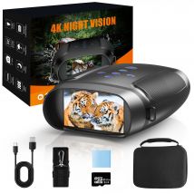 Fernglas mit Nachtsicht, 10-facher Digitalzoom, 9 Stufen, Infrarot, sichtbar, 600 m in 100 % Dunkelheit, 5000 mAh, wiederaufladbar, für Erwachsene