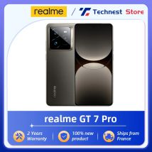 Versión Global realme GT 7 Pro 5G Smartphone Snapdragon 8 Elite AI Cámara Snap ultra nítida Pantalla RealWorld Eco² 6500mAh NFC