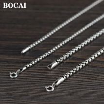 3mm 100% solide s925 reines Silber runde Schlangen knochen Pullover Kette 2022 Mode New Man Halskette