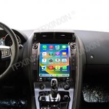 12.1-calowy pionowy ekran dotykowy HD z Androidem 14, CarPlay, radio samochodowe, nawigacja, odtwarzacz multimedialny, jednostka główna do Jaguar F-TYPE 2013-2020
