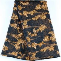 Neueste afrikanische Tüll Netz Brokat Spitze Stoff Satin nigerian ischen Gold Jacquard Spitze Stoff zum Nähen Hochzeits feier Kleid