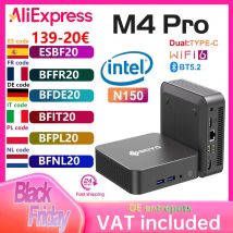SOYO M4 PRO Mini PC Intel Alder Lake N150 Windows 11 Pro Mini PC 16GB DDR4 512GB PCIe M.2 SSD WiFi 6 BT5.2 Computer Desktop