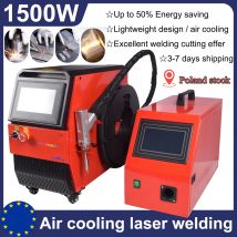 NUOVO Raffreddamento ad aria 4 IN 1 Affidabile 1200W Saldatura laser a fibra Macchina da taglio per pulizia Macchina per pulizia cuciture di saldatura