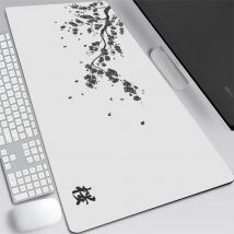Giappone Cherry Blossom Mouse Pad XXL Grigio Laptop Gaming Deskmat Sakura Mousepad Anime Ufficio Tappeto Gamer Tastiera Computer Scrivanie
