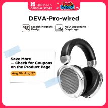HIFIMAN Deva-Pro Auriculares magnéticos planos con espalda abierta y imanes sigilosos, versión con cable