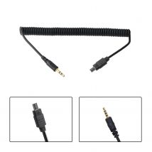AODELAN SRC-S8 Cable de disparador remoto de 2,5 mm para Sony Alpha a9 II, a9, a7S II, a7S, Cyber-shot RX1R II, RX10 IV, RX10 III