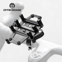 Offbondage Fahrrad Telefon halter Motorrad Elektro fahrrad Telefon Aluminium legierung Halterung fünf Krallen mechanische Fahrrad Telefon halter