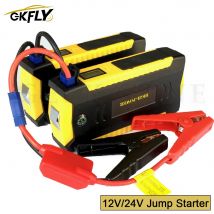 GKFLY 24V 12V Startgerät Tragbares Auto Starthilfe Power Bank Ladegerät für Batterie Booster Buster LED Notfall