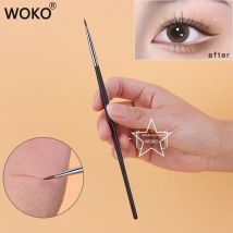 T22 Fine Eyeliner Pędzel do makijażu Płynny żelowy pędzel do eyelinera Precyzyjny cienki długi