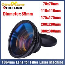 F-theta Scan Objektiv Feld Objektiv 1064nm für 1064nml Faser Laser Kennzeichnung Maschine Teile 70x70mm-300x300mm F100-F420 für 20W 30W 60W