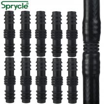 SPRYCLE 10PCS 16 millimetri Giunti Connettore Dritto Micro Irrigazione a Goccia 1/2 ''PE Tubo Tubo Tubo di Riparazione Raccordo Irrigazione del Giardino