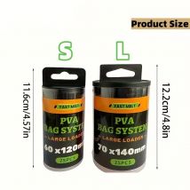 YOTO PVA Bag System Kit - All-in-One Carp Fishing Setup with Fast-Dissolve Bags, Anti-Slip Tool & Locking Collar
