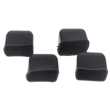 4PCS/Lot Black Crossbar End Caps End Caps For Car Roof Crossbar Cargo Bars Roof Crossbar End Caps