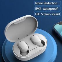 A6S Zestaw Słuchawkowy Bluetooth Douszny Macaron 5.0TWS Słuchawki Wodoodporne Sportowy Obustronny