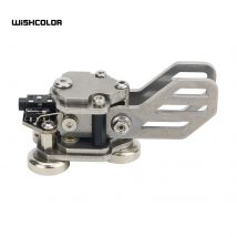 Hangeek edelstahl cw morse key tragbarer telegraph key paddel schlüssel magnet basis (handels ausgabe)