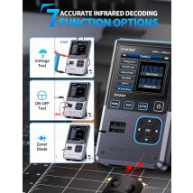 DSO-TC4 Handheld Oscilloscope 3-in-1, 10MHz Scope & Component Tester, 48MSa/s, DDS Signal Gen, 2.8" Screen for Electronic