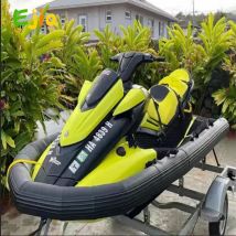 Heiße 3,25 m -10ft Größe PVC Jet Ski Rippe aufblasbare Jet Ski Sicherheit Ponton U-Form Rib Jet Ski für Wasser rettung Fahrer schützen