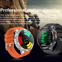 Neue 5.0 Smart Call Watch für Herren, 1,75 Zoll AMOLED HD-Bildschirm, Herzfrequenz- und Blutdrucküberwachung, Multi-Sport-Modus-Smartwatch