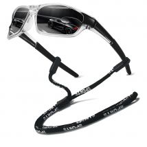 Modische Vintage-Freizeit-Sportsonnenbrille mit Kette für Herren und Damen zum Angeln, Autofahren, Laufen und Bergsteigen ﻿