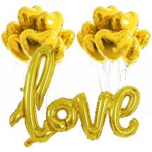 Rote Herz Luftballons Hochzeit Hintergrund Raumdekoration Valentinstag Dekor Jahrestag Geburtstag Party Supplies Liebesballon