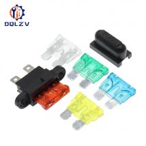 Portafusibile centrale Standard automatico impermeabile + fusibile a lama ATC ATO per camion per barche da Auto 5A 7.5A 10A 15A 20A 25A 30A 35A 40A