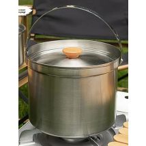 CLS&NOBANA Newset Outdoor Camping Stainless Steel 14PCS 22PCS Triple Stencorpel Set Camping Dinware Bowl Pot Set Household Pot