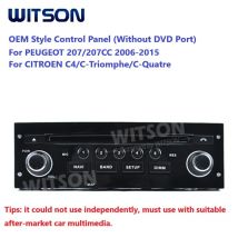 Witson oem style bedienfeld für peugeot 2006 207cc 2006-2013 für citroen c4 c-triomphe c-quatre