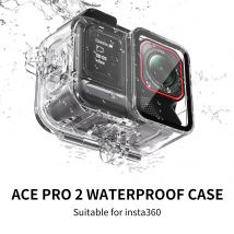 Wodoodporna obudowa ochronna pod wodą 45M Dive Shell Dive Case dla Insta360 Ace Pro 2 / Pro Akcesoria do kamer sportowych