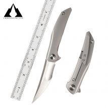 CMBMADEKNIVES Sasori Titan Griff M390 Stahl Klinge Tasche Falten Taktische Überleben Camping Im Freien Messer EDC